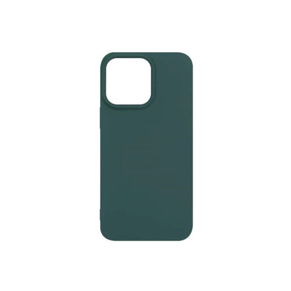 jic.gr θήκη σιλικόνης iphone 15 plus σκούρο πράσινο